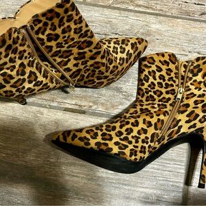 Zigi soho Animal Print Heeled Boots